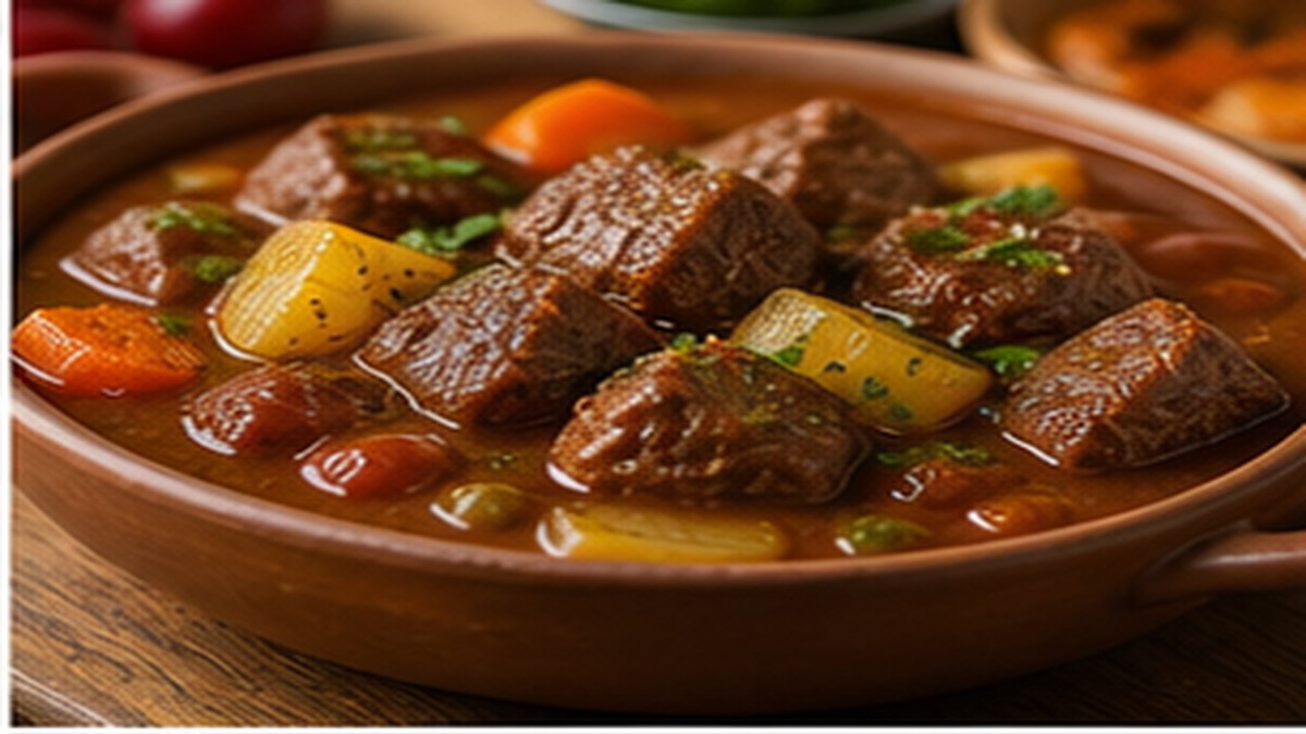 Carne de panela com batata