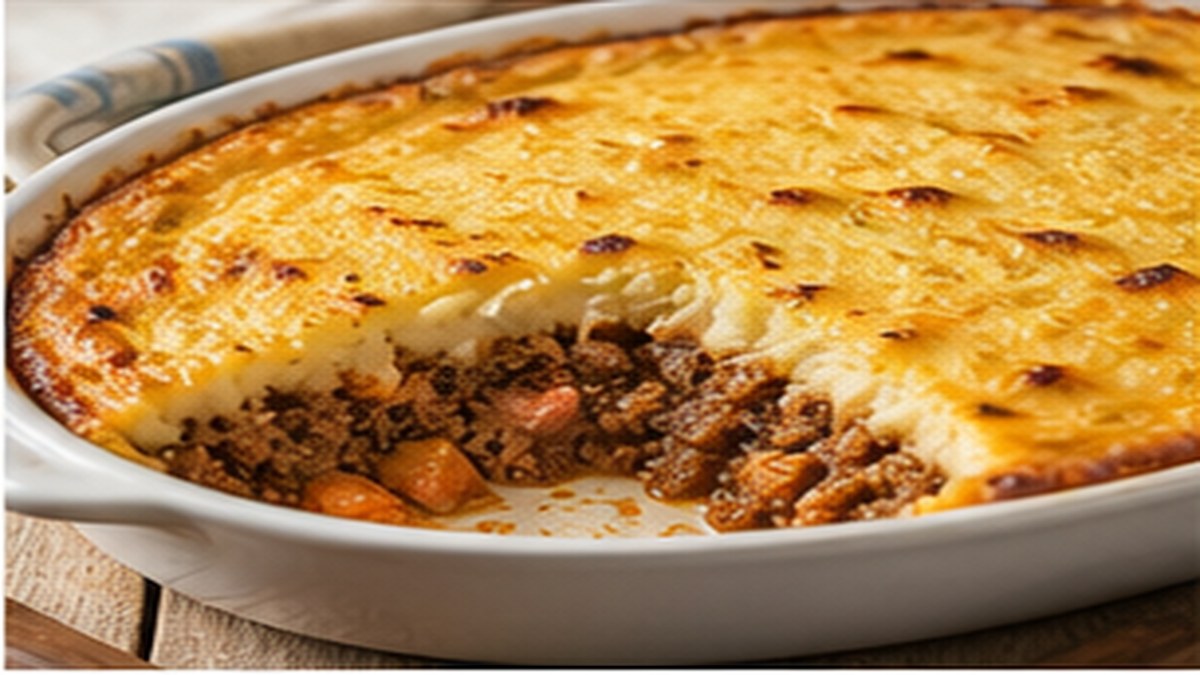 Escondidinho de carne moída