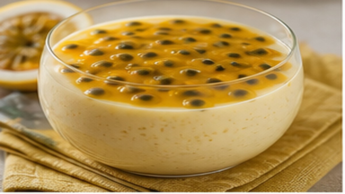 Mousse de maracujá fácil